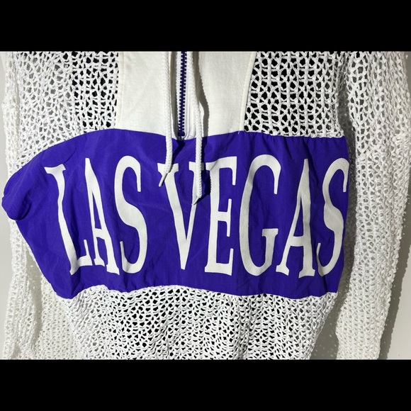 Vintage Las Vegas mesh pullover - Picture 2 of 5